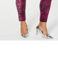 Thalia Sodi Women's Printed Pull-on Leggings Pink Size S