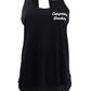 Jenni Women's Graphic Print Sleep Tank Top with Keyhole Black Size Large