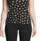 Anne Klein Women's Printed Sleeveless Blouse Black Size X-Small