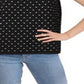 Anne Klein Women's Pullover Polka Dot Tank Top Black Size Medium