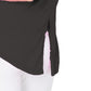 Ideology Women's Sleeveless Jewel Neck Top Black Size Medium