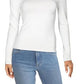 Guess Women's By Marciano  Paula Cut Out Long Sleeve Sweater White Size X-Small