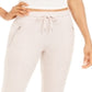Ideology Women's Waffle Knit Joggers Pink Size X-Small