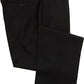 Ralph Lauren Men's Flat Front Solid Wool Dress Pants Black Size 32X32