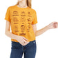Mad Engine Juniors' Sesame Street T-Shirt Darkyellow Size Large