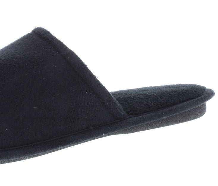 Gold Toe Men's Jonathan Slide Slipper Black Size Medium