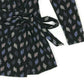 Anne Klein Women's Printed 3/4 Sleeve Wear To Work Top Gray Size XX-Small