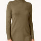 JM Collection Women's Petite Turtleneck Sweater Brown Size Petite Medium