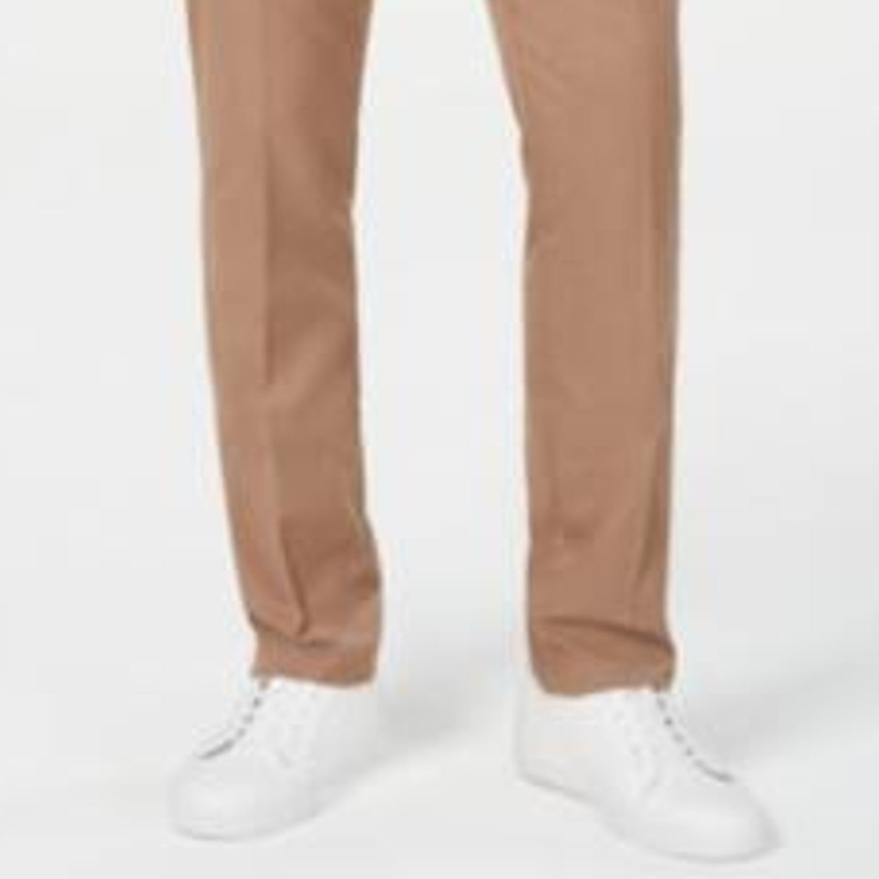 Alfani Men's Water-Repellant Stretch Pants Brown Size 36WX30L