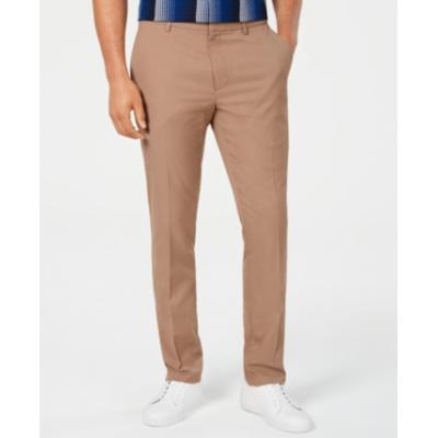 Alfani Men's Water-Repellant Stretch Pants Brown Size 36WX30L