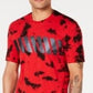 INC International Concepts Men's Tie Dye Plus T-Shirt Red/White Size XXX-Large