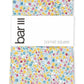 Bar III Men's Stella Cotton Floral Pocket Square Yellow Size Regular