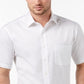 Club Room Men's Cotton Regular Fit Button Down Shirt White Size 17