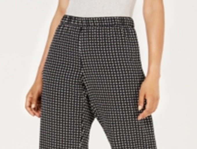 Alfani Women's Printed Pants Black Size Petite X-Large