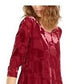 Alfani Women's Maroon Slitted Floral Dolman Sleeve Crew Neck Evening Blouse Wine Size XX-Large