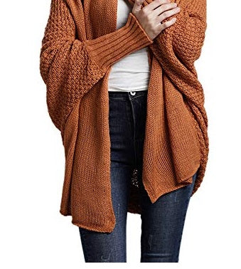 Alfani Women's Petite Drape-Front Cardigan Brown साइज़ पेटीट स्मॉल