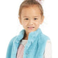 Epic Threads Toddler Girl's Faux Fur Vest Blue Size 3T