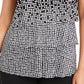 Alfani Women's Printed Layered Top White Size Small