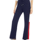 Tommy Hilfiger Women's Sport Vented Colorblocked Track Pants Blue Size Medium