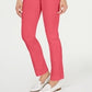 Charter Club Women's Cambridge Skinny Pull On Tummy Control Pants Salmon, साइज़ 10