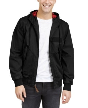 American Rag Men's Lightweight Bomber Jacket Black Size Large