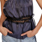 Free People Women's Tellin You Tube Blue Size X-Small