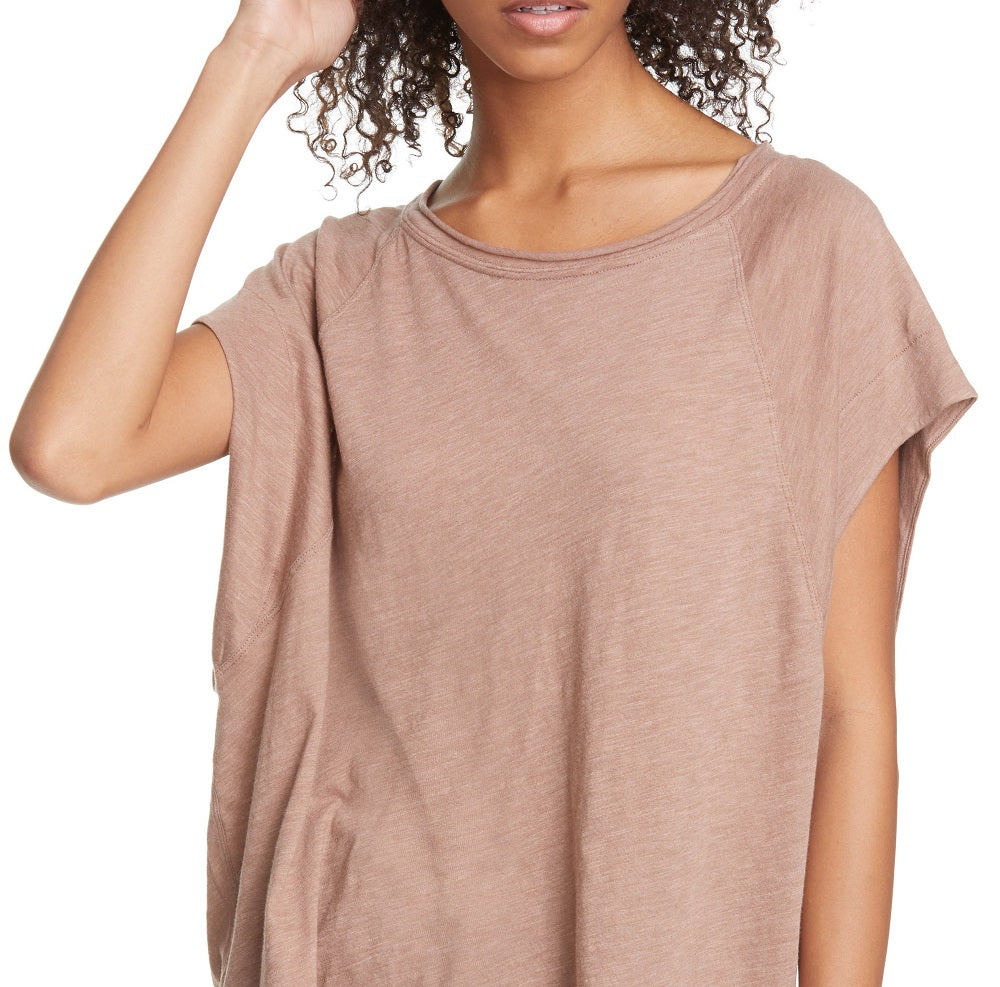 Free People Women's Halo Tee Brown Size Small
