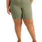 Style & Co Women's Bermuda Shorts Green Size 12