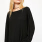 Free People Women's Shimmy Shake Top Black Size X-Small