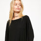 Free People Women's Shimmy Shake Top Black Size X-Small