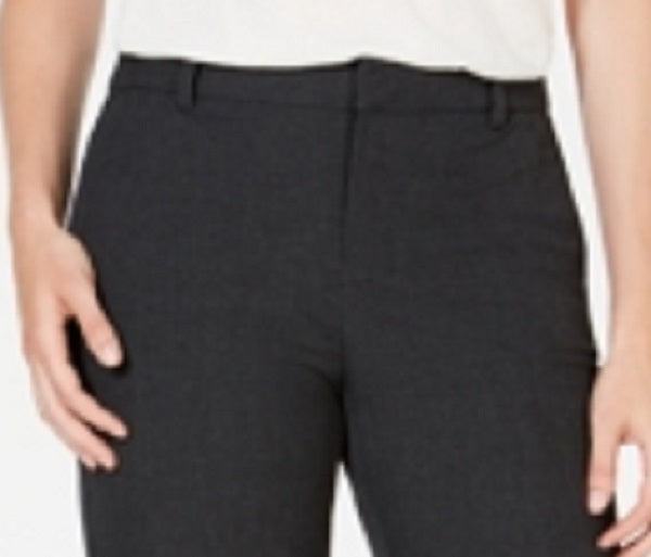 INC International Concepts Women's Two Tone Skinny Jeans Black Size 18