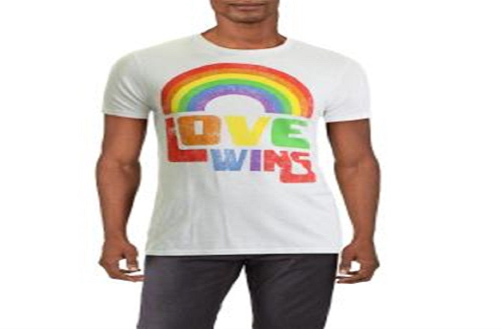 Jem Collective Men's Graphic Slogan T-Shirt White Size S