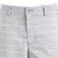 Attack Life Men's Fairway Cargo Golf Shorts Plaid Stretch Gray Size 30