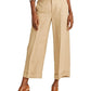 Ralph Lauren Women's High RiseWide Leg Pants Beige Size 8