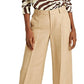 Ralph Lauren Women's High RiseWide Leg Pants Beige Size 8