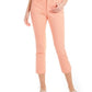 Charter Club Women's Tummy Control Bristol Capri Jeans Pink Size 4