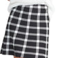 Rachel Roy Women's Check Above The Knee Pencil Skirt Black Size Medium