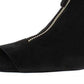 INC International Concepts Women's Kirsi Faux Suede Block Heel BootiesBlack -Size 8.5