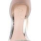 Badgley Mischka Men's Keshia III Jewelled Ankle Strap Metallic Gray Size Size 7.5