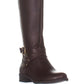 Guess Women's Haydin Faux Leather Tall Riding Boots Brown  Size 8 M