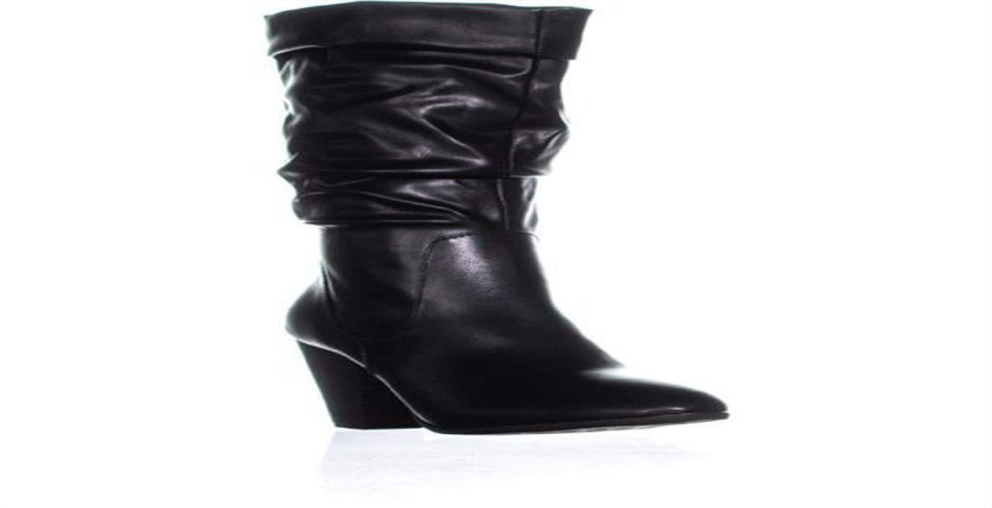 Esprit Womens Oliana Closed Toe Mid Calf Fashion Boots Black Size 6