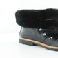 INC International Concepts Women's Pravale Faux Fur Lace-up Winter Boots Black Size 5 M