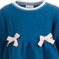 First Impressions Baby Girl's Quilted Dress Blue Size 6-9Months