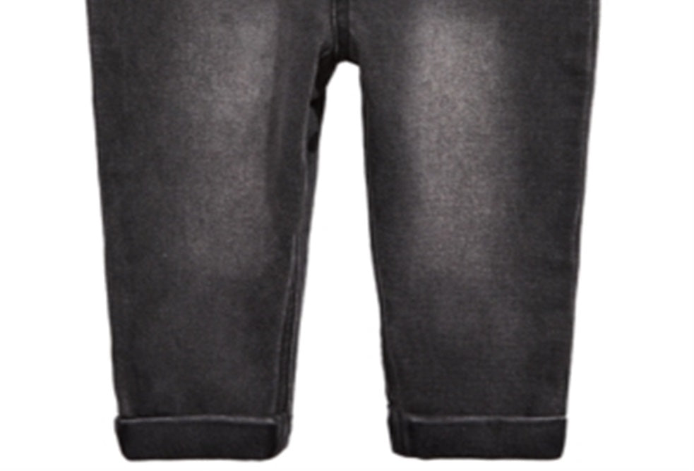 First Impressions Baby Girl's Bow Jeans Black Size 12 Months