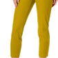 Alfani Women's Hollywood Waist Skinny Ankle Pants Yellow  Size 4 Petite