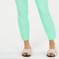 Charter Club Women's Chelsea Tummy Control Skinny Leg Ankle Pants Green  Size 18