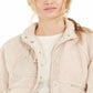 Free People Women's Hit the Slopes Fleece Jacket Fawn Beige Size Large