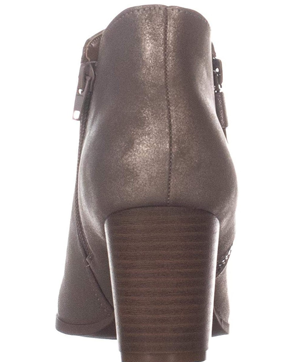 Style & Co Women's Masrina Almond Toe Ankle Fashion Boots Gold Size 9 M