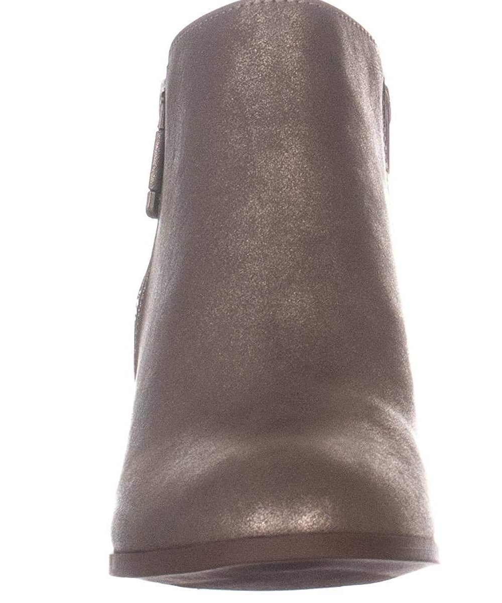 Style & Co Women's Masrina Almond Toe Ankle Fashion Boots Gold Size 9 M