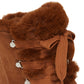 Steve Madden Women's Wharton Faux Fur Lined Sneaker Boots Brown Size 7 M